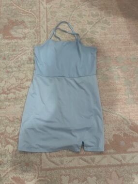 art class Light Blue Girls' Casual Halter Dress